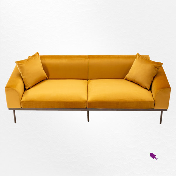 Mercer41 Markiece 83.3'' Wide Upholstered Sofa Wayfair